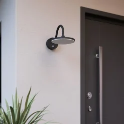 Fineria udendørs LED-væglampe med sensor^Arcchio Clearance