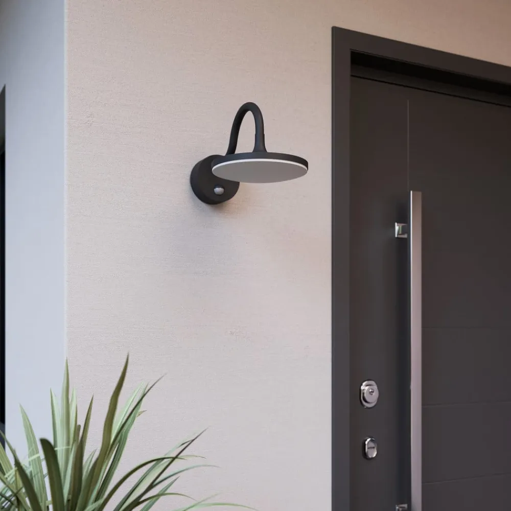 Fineria udendørs LED-væglampe med sensor^Arcchio Clearance