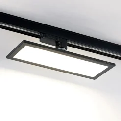 Hairis LED-panel, 30 cm, sort, 4000 K^Arcchio Hot
