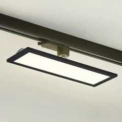 Hairis LED-panel, 30 cm, sort, 4000 K^Arcchio Hot