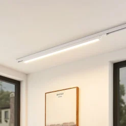 Arcchio Arbejdsrum/Kontor|Skinnesystem>Harlow LED-skinnelampe, hvid, 109 cm, 3.000 K