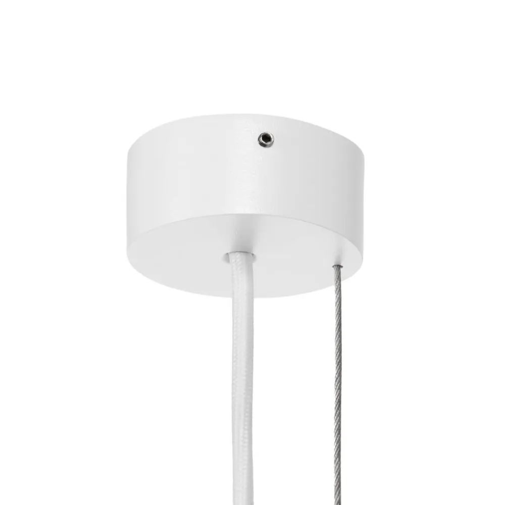 Arcchio Pendellamper>hængelampe Brinja, hvid, 120 cm lang, 4 lyskilder, GU10