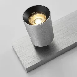 Iavo-loftspot, kantet, alu, 3 lyskilder^Arcchio Discount