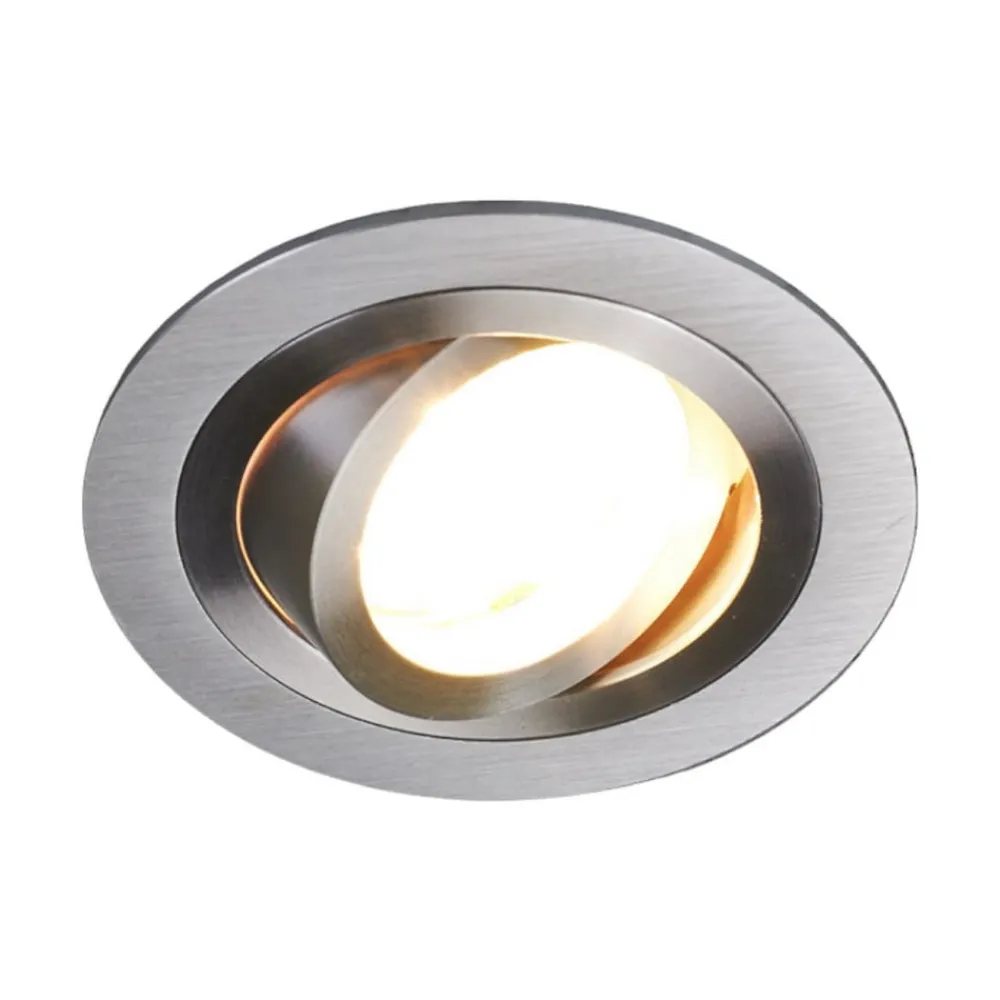 Arcchio Indbygningsspots|Spotlights>indbygget loftspot Sophia, aluminium, rund