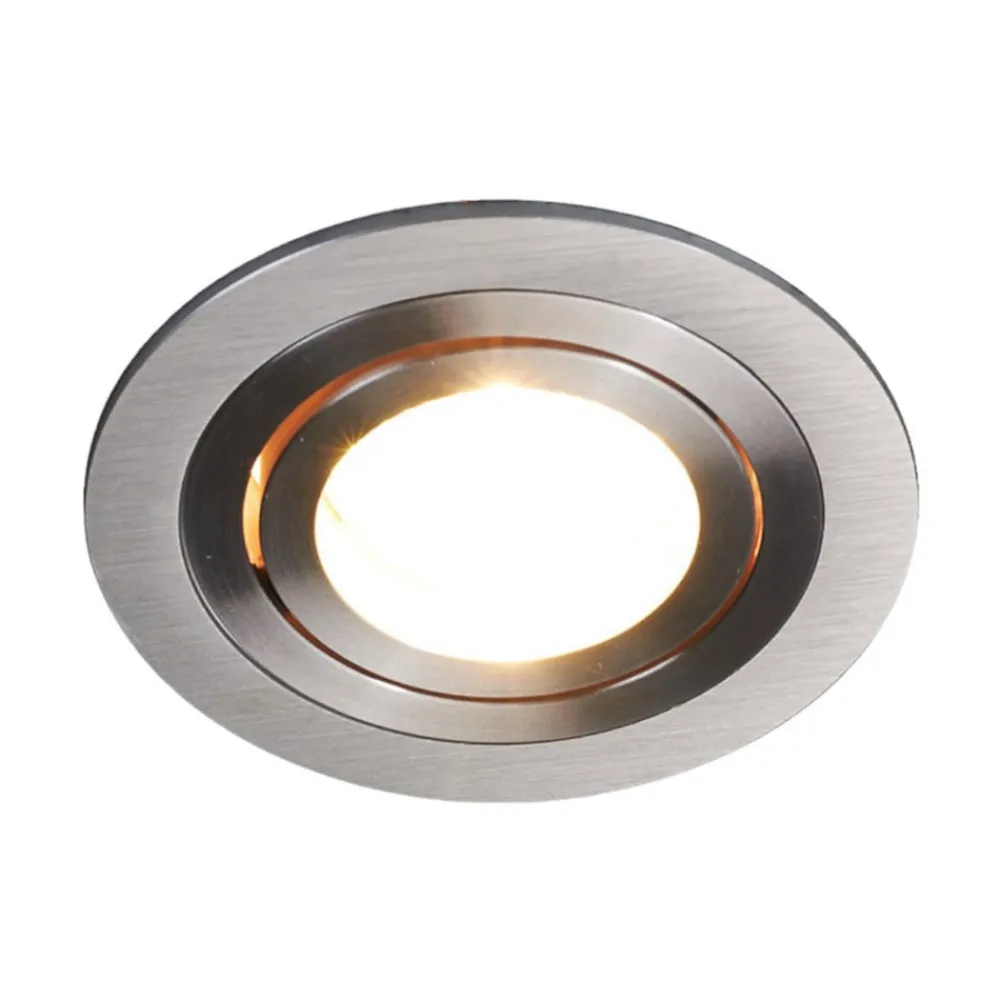 Arcchio Indbygningsspots|Spotlights>indbygget loftspot Sophia, aluminium, rund