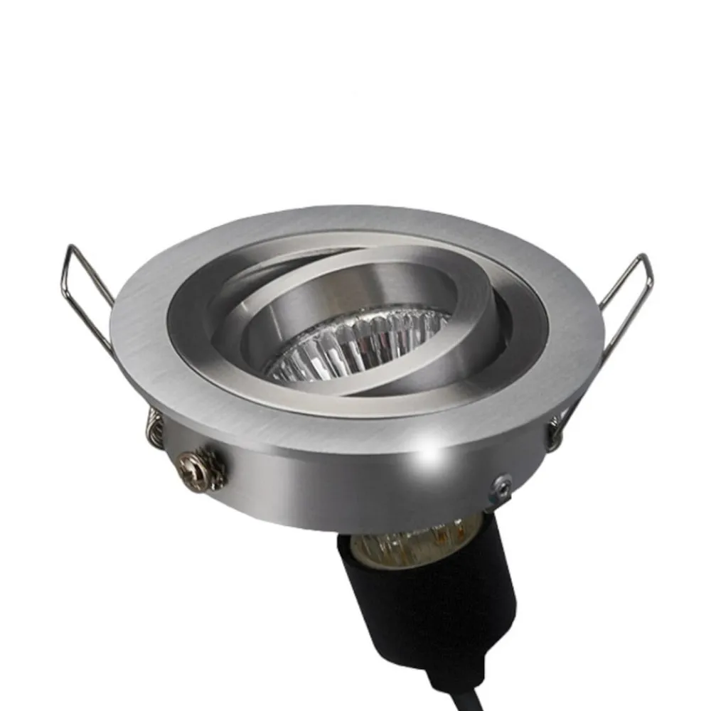 Arcchio Indbygningsspots|Spotlights>indbygget loftspot Sophia, aluminium, rund