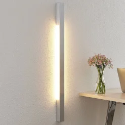 Arcchio Ivano LED-væglampe, 91 cm, alu
