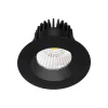 Arcchio Indbygningsspots>LED-downlight Aryx, sort, 2.700K