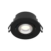 Arcchio Indbygningsspots>LED-downlight Eliar rund sort CCT drejelig