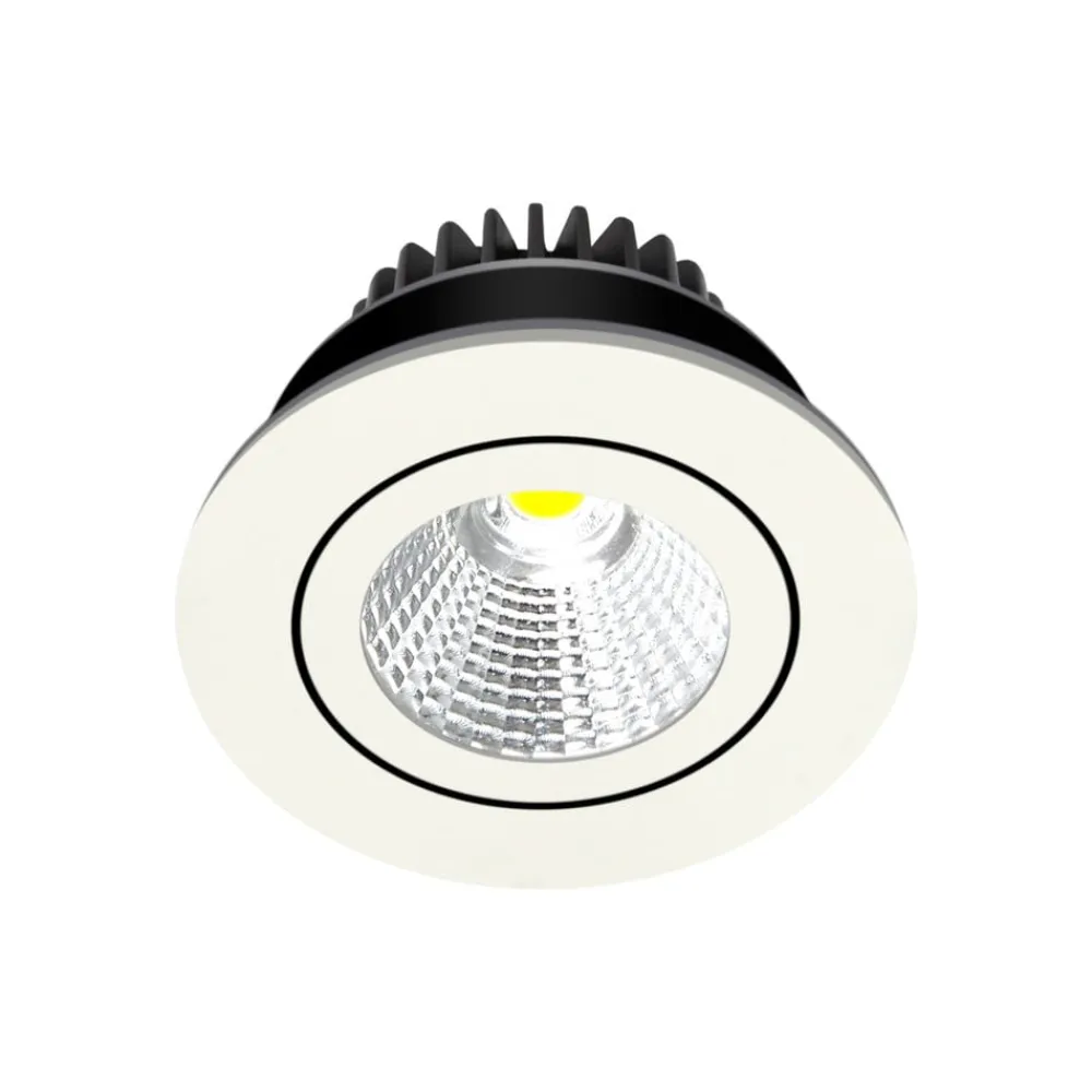 Arcchio LED-downlight Jyra, hvid, 4.000K