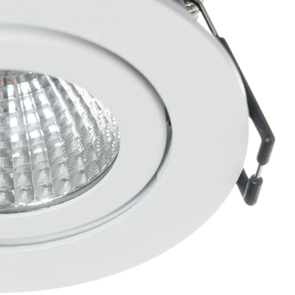 Arcchio LED-downlight Jyra, hvid, 4.000K