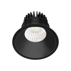 Arcchio LED-downlight Niria, sort, 3.000K