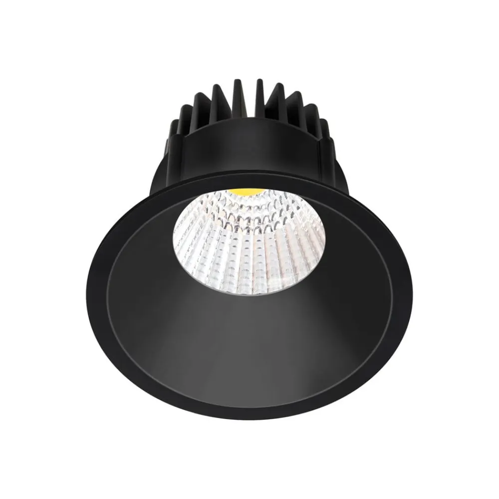 Arcchio LED-downlight Niria, sort, 3.000K