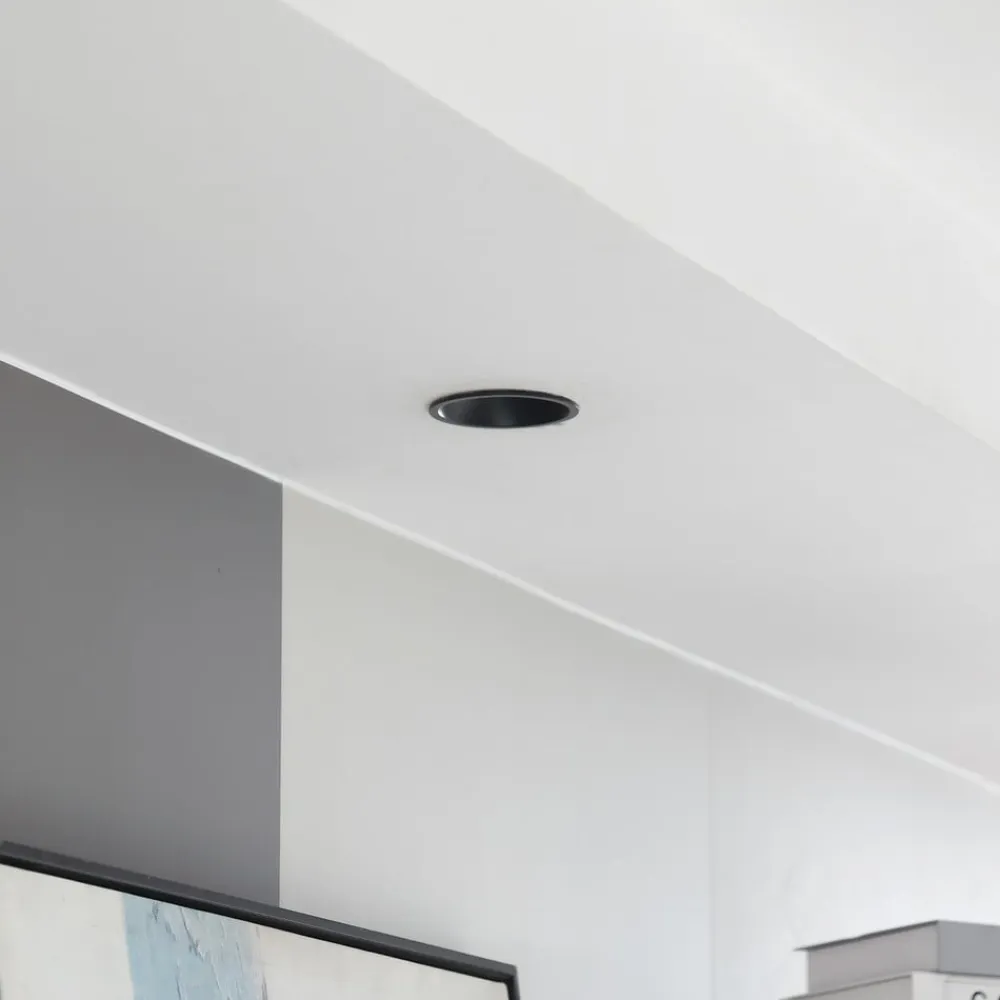 Arcchio LED-downlight Niria, sort, 3.000K