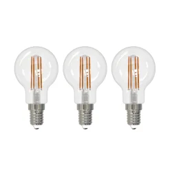 LED-filamentpære E14 G45, sæt med 3, 2700 K^Arcchio Sale