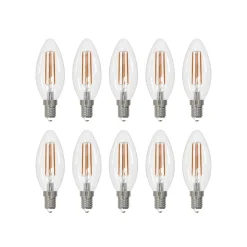 Arcchio Filament Pære|Led Pærer>LED-filamentpære E14 sæt med 10 lys, 2700 K