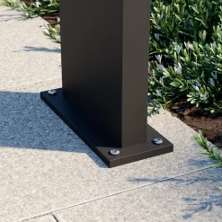 LED-gadelampe Havin, antracit, metal, 100 cm^Arcchio Best