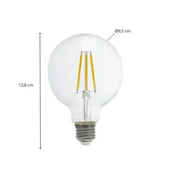 Arcchio LED-globepære G95 E27 3,8W 3000K 806lm
