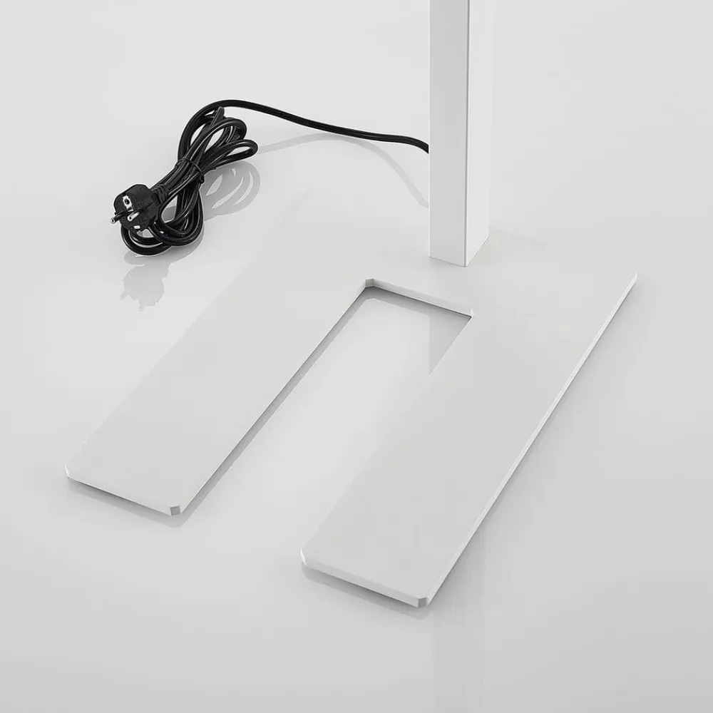 Arcchio LED-gulvlampe Logan Pro, hvid, sensor, dæmpbar