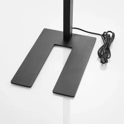 LED-gulvlampe Logan Pro, sort, sensor, dæmpbar^Arcchio New