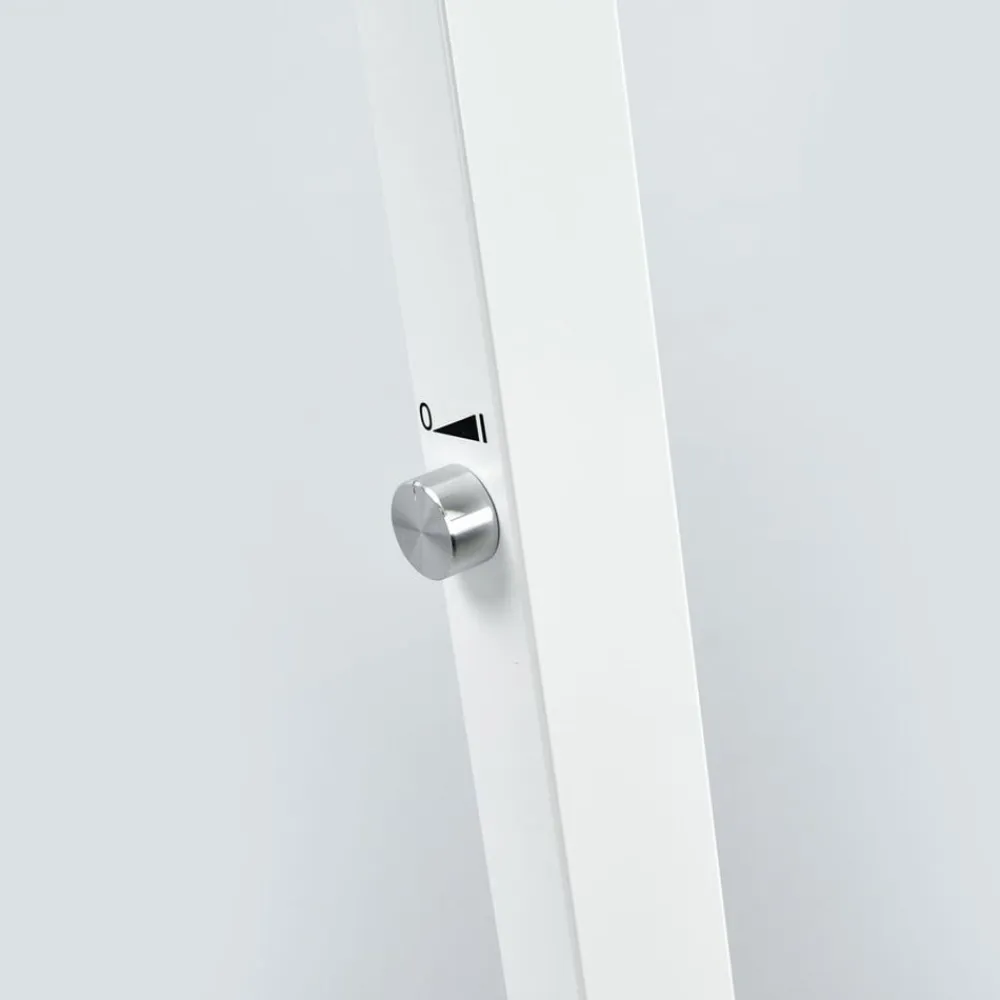 Arcchio LED-gulvlampe Logan Basic, hvid, 6.000 lm, dæmpbar