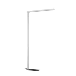 Arcchio LED-gulvlampe til kontor Tamilo, hvid, metal, 194 cm