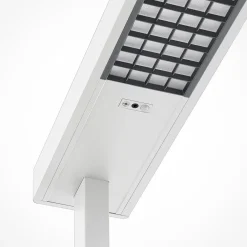 LED-gulvlampe til kontor Susi, hvid, sensor, touchdæmper^Arcchio Outlet