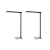 Arcchio Gulvlamper>LED-gulvlampe til kontor Susi, sæt med 2, sort, sensor