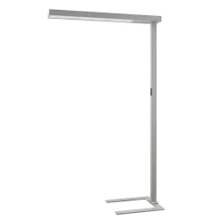 LED-gulvlampe til kontor Susi, sølv, sensor, touchdæmper^Arcchio New