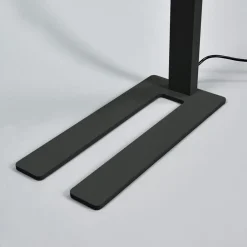 LED-gulvlampe til kontor Jolinda, sæt med 2, sort, 4.000K^Arcchio Hot