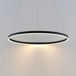 LED-hængelampe Albiona, sort, 1 ring, Ø 80 cm^Arcchio Clearance