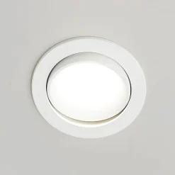 Arcchio LED-indbygningslampe Katerin, 10 cm, hvid, drejelig