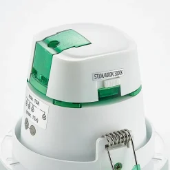 Arcchio LED-indbygningslampe Katerin, hvid, drejelig, sæt med 10 stk