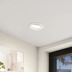 LED-indbygningslampe Katerin, hvid, drejelig, 2-pak^Arcchio Discount