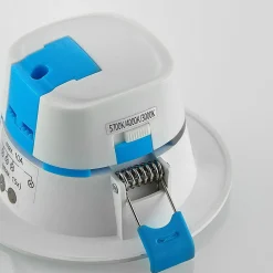 Arcchio LED-indbygningslampe Milaine, hvid, dæmpbar, sæt med 10 stk