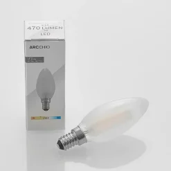 LED-kertepære E14, 4 W, mat, 2.700 K, dæmpbar^Arcchio New