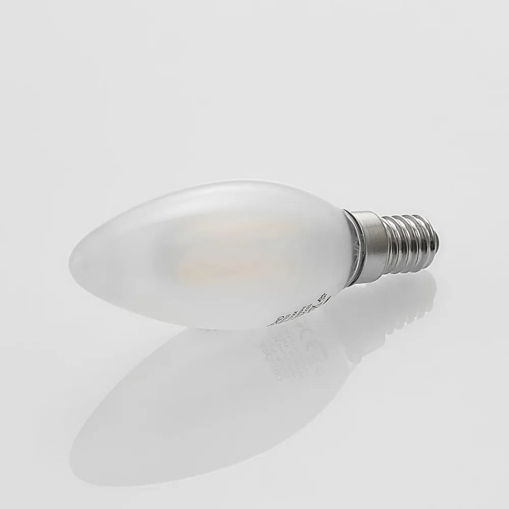 Arcchio Dæmpbar Led-Pære|Led Pærer>LED-kertepære E14, 4 W, 2.700 K, dæmpbar, sæt med 5 stk