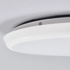 LED-loftlampe Augustin, Ø 30 cm, CCT, hvid, IP54^Arcchio Outlet