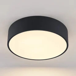 LED-loftlampe Noabelle, Ø 40 cm, sort, metal^Arcchio Best