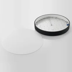 LED-loftlampe Noabelle, Ø 80 cm, sort, metal^Arcchio Online