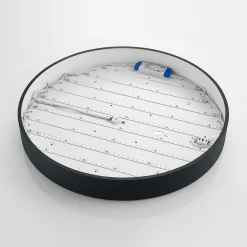 LED-loftlampe Noabelle, Ø 80 cm, sort, metal^Arcchio Online