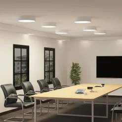 Arcchio Loftlamper|Loftlamper>LED-loftlampe Noabelle, Ø 40 cm, hvid, metal