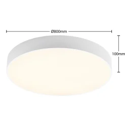 Arcchio LED-loftlampe Noabelle, Ø 80 cm, hvid, metal