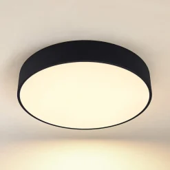 Arcchio LED-loftlampe Noabelle, Ø 60 cm, sort, metal