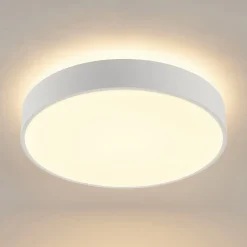 Arcchio LED-loftlampe Vanida, hvid, Ø 40 cm, op/ned