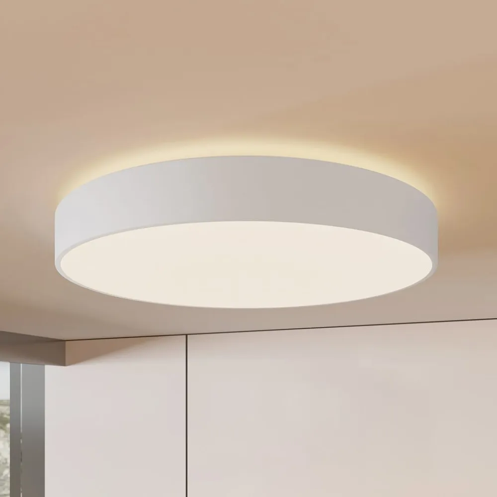 Arcchio Loftlamper>LED-loftlampe Vanida, hvid, Ø 60 cm, op/ned