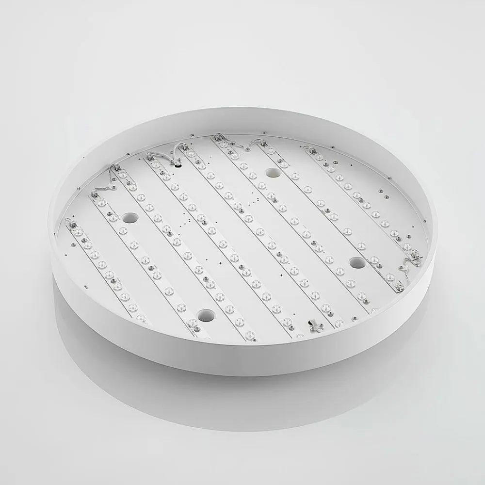 Arcchio Loftlamper>LED-loftlampe Vanida, hvid, Ø 60 cm, op/ned