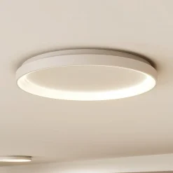 Arcchio Gang|Loftlamper>LED-loftlampe Vivy, Ø 58 cm, hvid, metal