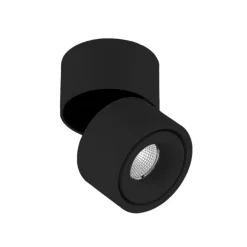 LED-loftspot Rotari, 980lm, 1 lyskilde, sort^Arcchio New