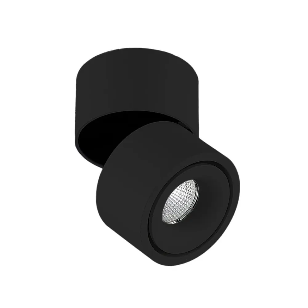 LED-loftspot Rotari, 980lm, 1 lyskilde, sort^Arcchio New